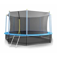 Батут Winner Classic (14 футов / 424 см, верхняя + нижняя защитные сетки и лестница в комплекте)
